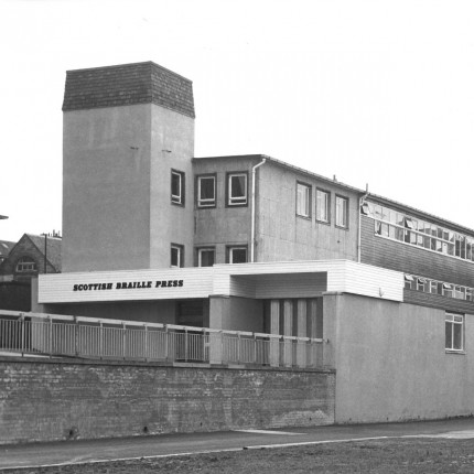 The Scottish Braille Press building in 1965