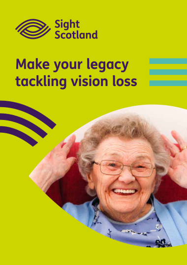 Make your legacy tackling vision loss - front image