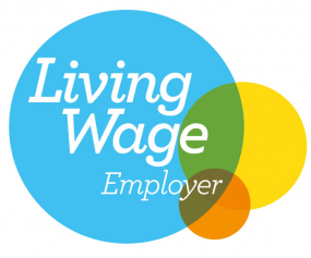 living wage badge