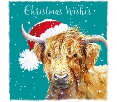 Give a Highland Cow card this Christmas and put a smile on everyone’s face. Photo for fundraising store