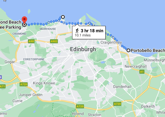 Robert is rollerblading from Portabello to Cramond Beach to raise funds for Sight Scotland