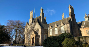Lauriston Castle was one of the Edinburgh sights that Kirsty visited on her Sight for Sight fundraising challenge