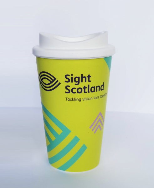 Support Sight Scotland by purchasing a Thermos Cup from our merchandise store