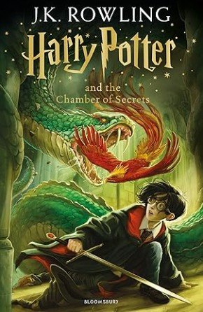 Harry Potter and the Chamber of Secrets book cover