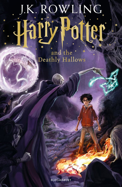 Harry Potter and the Deathly Hallows book cover