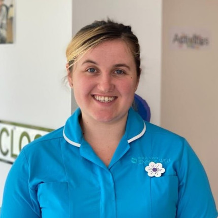 Stephanie, Lead Activity Coordinator at Jenny's Well care home