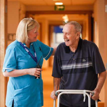 Jenny's Well residents are cared for by well-trained staff