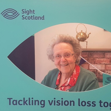 Care home resident Jeannette